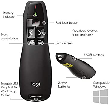TELECOMMANDE POUR PRESENTATIONS LOGITECH R400
