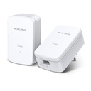 Mercusys Pack de 2 CPL MP500 KIT CPL AV1000 ,Gigabit 1000Mbps