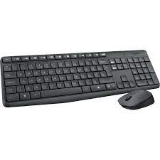 COMBO Clavier et souris sans fil Logitech MK235 (AZERTY Français)