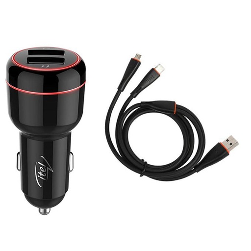 [ICC-101] Car Charger Kit Itel ICC-101 15.5W
